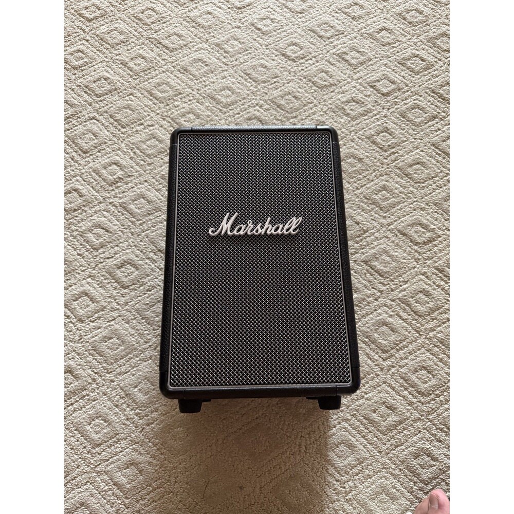 Marshall Tufton Portable Bluetooth Speaker - Black & Brass Charger Included